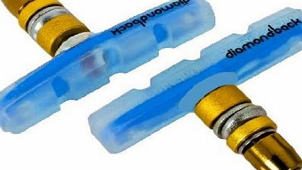 Diamondback BMX Brake Blocks in Various Colours (Blue)