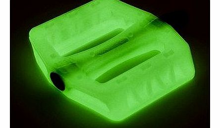 BMX Pedals (GLOW IN THE DARK) PAIR (Free UK Postage)