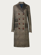 diane von furstenberg coats beige