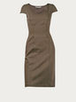 DRESSES BROWN 4 DVF-T-DOMINO