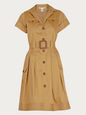 DRESSES TAN 6US DVF-T-TRINIA