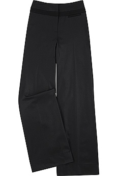 Diane von Furstenberg Tuxedo jersey pants