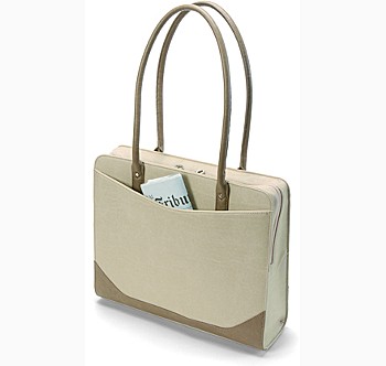 LadyAllure Laptop Bag Beige 15 Inch