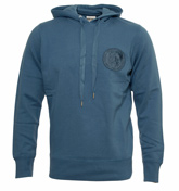 Blue Hooded Sweatshirt