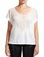 Dona white cotton blend T-Shirt