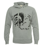 Grey Hooded Sweatshirt