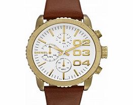 Diesel Ladies Franchise Chronograph Brown Watch