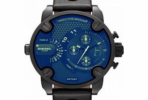 Diesel Mens Baby Daddy Chrono Revo Glass Watch