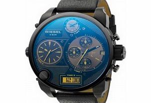 Diesel Mens Big Daddy Chrono Blue Watch