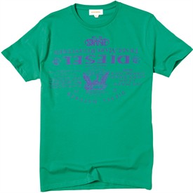 Mens Das T-Shirt Green