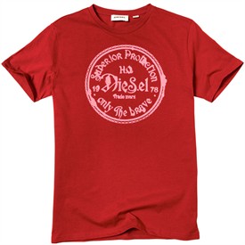 Mens Domingo T-Shirt Red