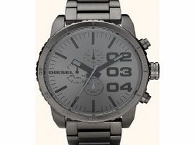 Diesel Mens Franchise All Gunmetal Steel Watch