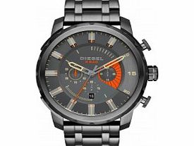 Diesel Mens Stronghold Chronograph Gunmetal