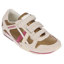 Paratroop Parawil Wte/Cin Velcro Trainer