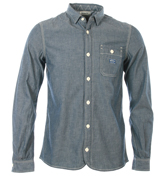 Samleck Blue Chambray Shirt