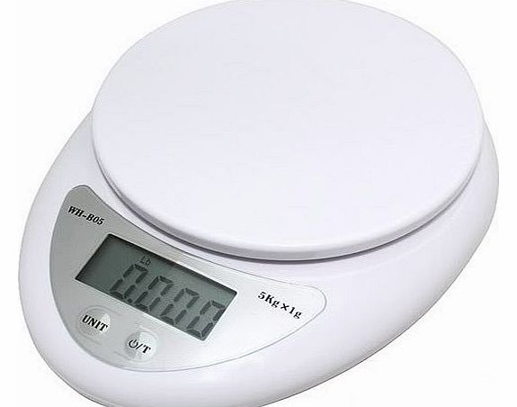 Digi4U NEW 5KG - 1G DIGITAL LCD ELECTRONIC KITCHEN POSTAL SCALES--UKdigitalbay