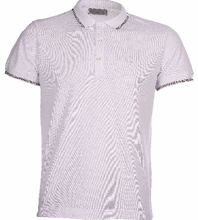 Homme Contrast Trim Polo T-Shirt