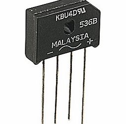 Diotec Kbu8k 8a 800v In-line Bridge Rect KBU8K