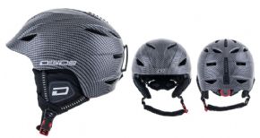 Dirty Dog Eclipse Carbon/grey Snow Helmet