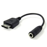 Samsung Stereo Audio 3.5mm Adaptor / Headphones Adapter Samsung F480 Tocco F400, F480 Tocco, G600, G800, i900 Omnia, M110 Solid, M8800 Pixon, P520 Armani, U900 Soul - by Discountextras