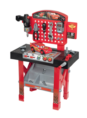 DISNEY Cars Lightning McQueen Workbench