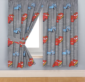 Cars Limit 66` x 54` Curtains