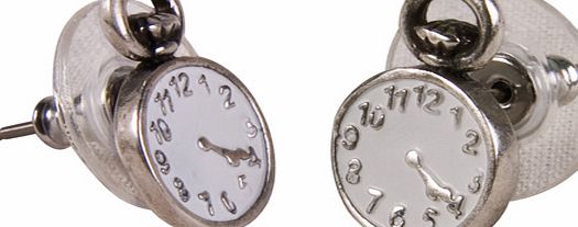 Silver Plated Alice in Wonderland Pocket Watch