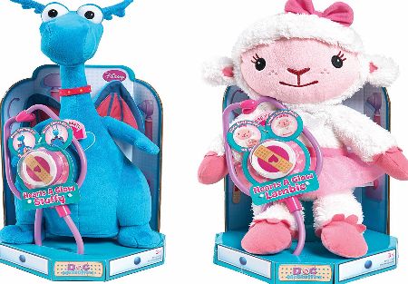 Disney Doc McStuffins Hearts A Glow Soft Toy