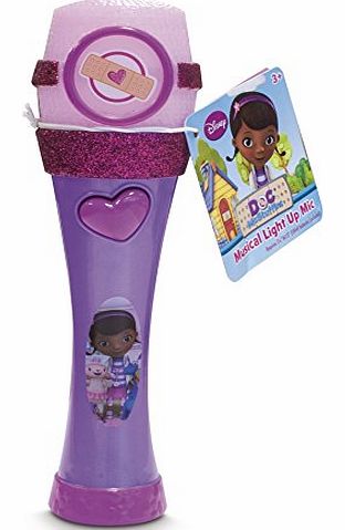 Disney Doc McStuffins Musical Light Up Microphone 90220