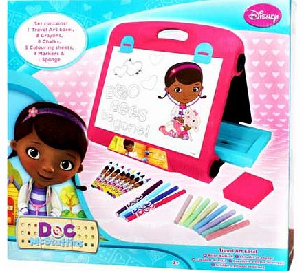 Doc McStuffins Travel Art Easel