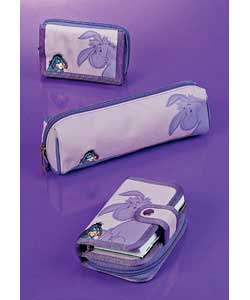 Eeyore Wallet- Organiser and Pencil Case - Lilac