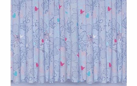 Disney Fairies Friends Curtains Pair 66 x 54 OFFICIAL