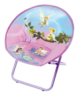 Fairies Metal Folding Chair