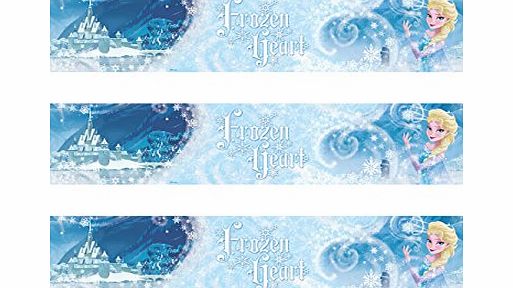 Heart Elsa Wallpaper Border 5m