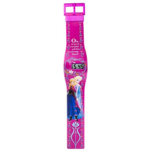 Disney Frozen LCD Watch Bright Pink