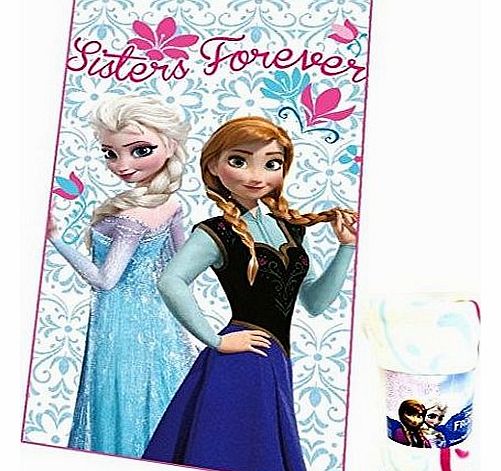 Sisters Forever Fleece Blanket, Blue