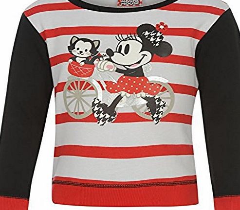 Kids Crew Sweater Infant Girls Minnie Black 3-4 Yrs