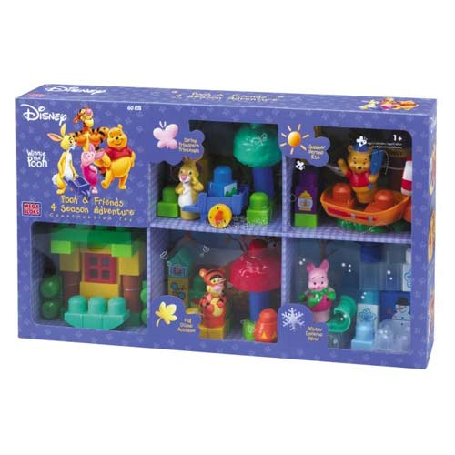 Disney Mega Bloks Winnie The Pooh 4 Season Playset