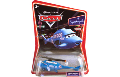 disney Pixar Cars - Diecast - Dinoco Helicopter