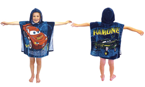 Pixar Cars Hooded Poncho Towel