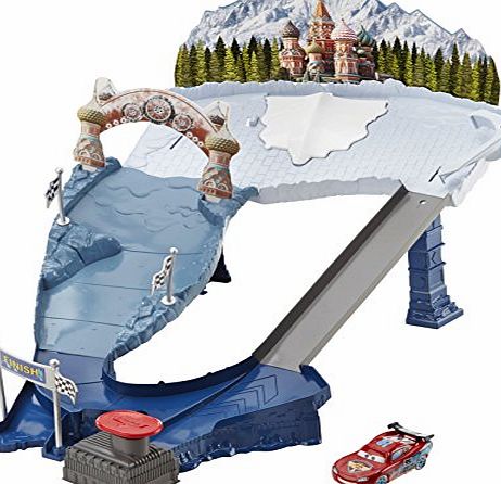 Disney Pixar Cars Ice Racers Snow Drifter Spinout Trackset