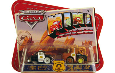 disney Pixar Cars Mini Adventures - Sheriff and Mater