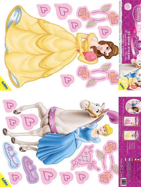 Disney Princess 23 Giant Wall Stickers