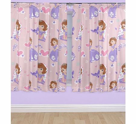 Disney Sofia The First Academy Curtains