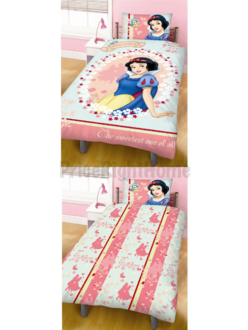 Snow White Duvet Cover and