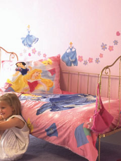 Disney Princess Wall Stickers Stikarounds 54 pieces