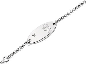 disney Winnie the Pooh Silver Adjustable