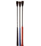 Riding crop Hexa - black-red