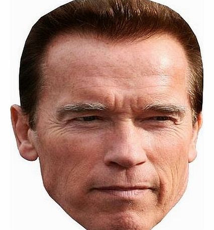 DIY Celebrity Masks CELEBRITY FACE MASK KIT - ARNOLD SCHWARZENEGGER - DO IT YOURSELF (DIY) #3