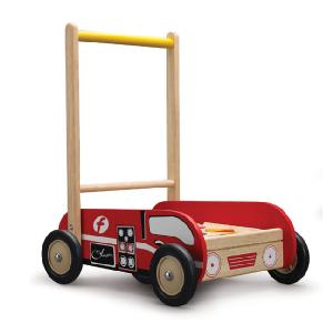 DKL Wonderworld Fire Engine Walker with Building Blocks